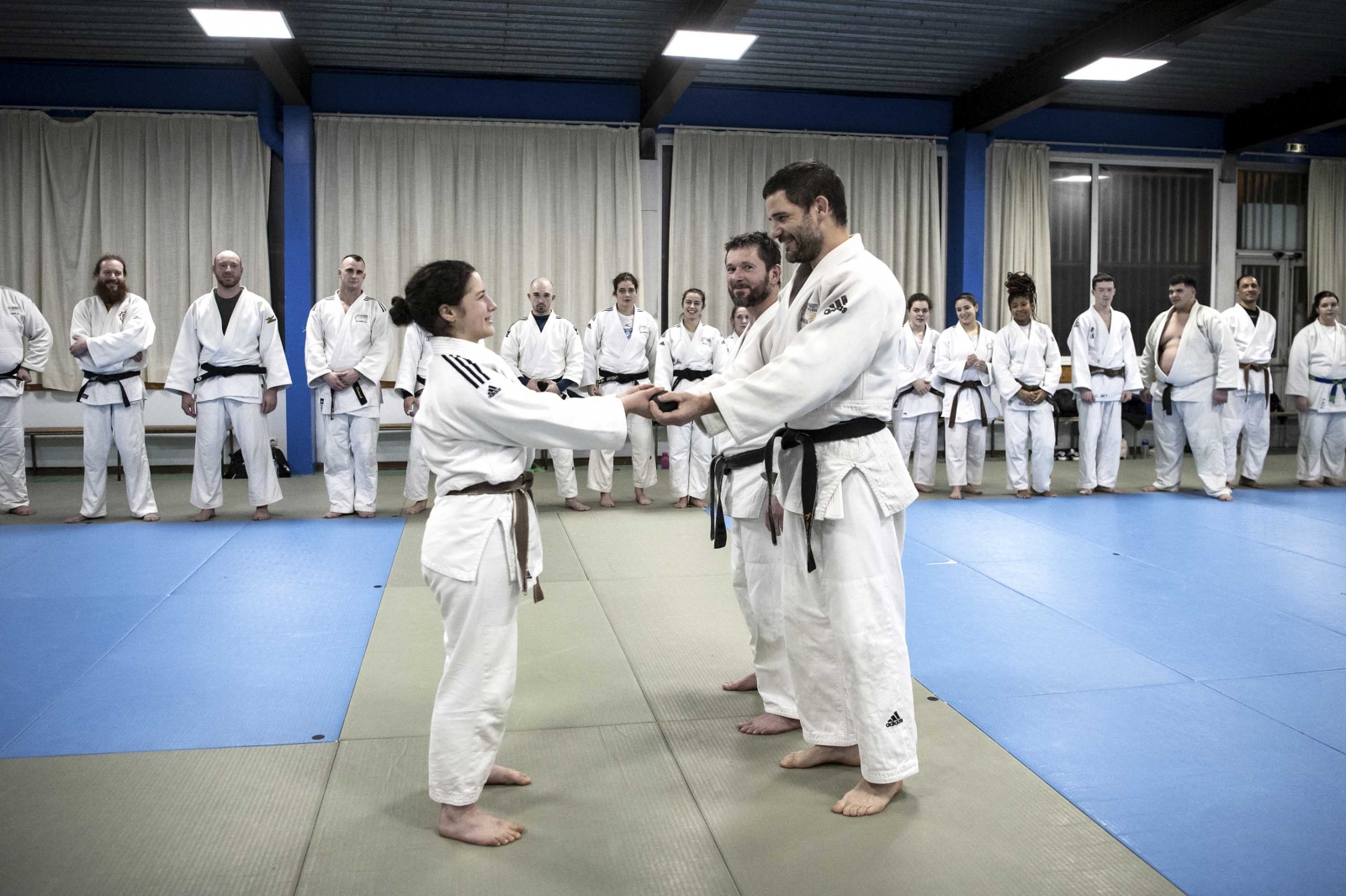 Remise ceinture noire à Amélia QUINTERO